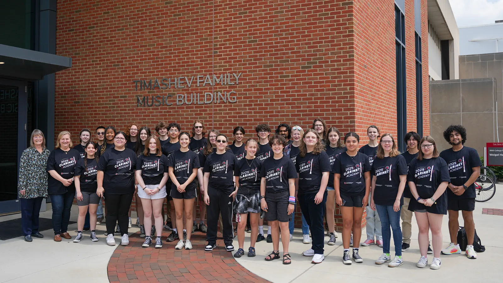 Clarinet Academy 2025 group