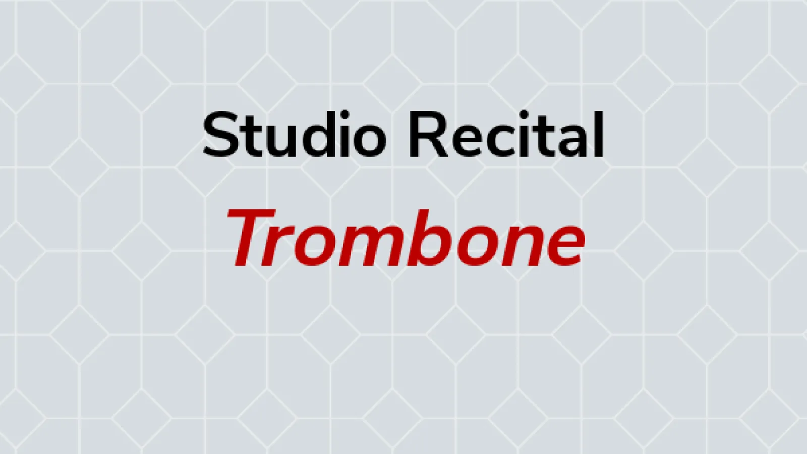 Trombone Studio event