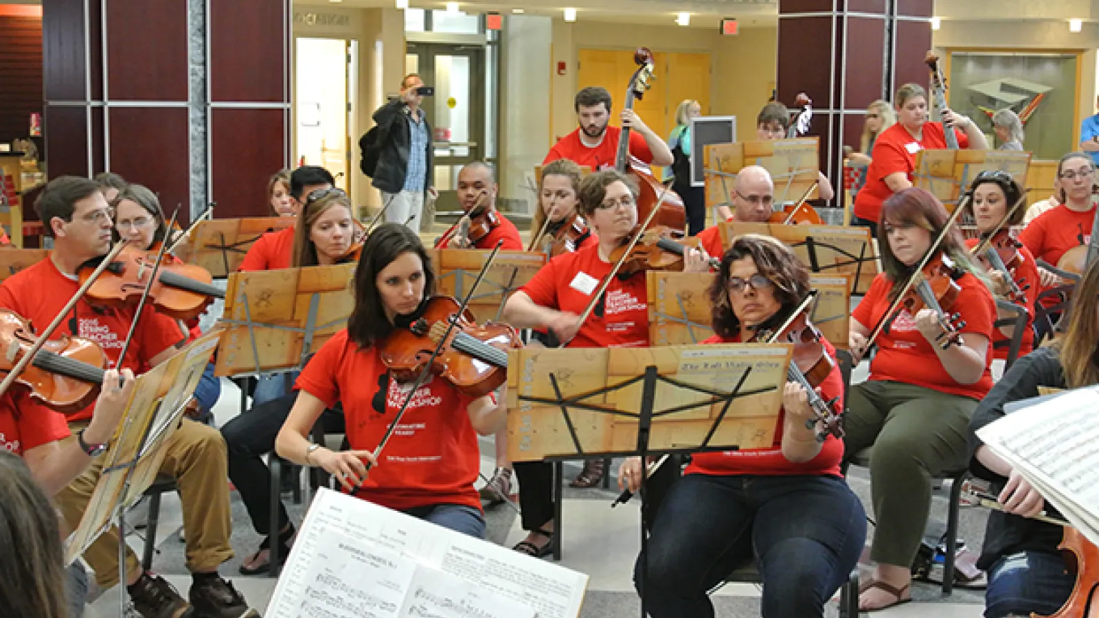String Teacher Workshop performance at The Ohio Union