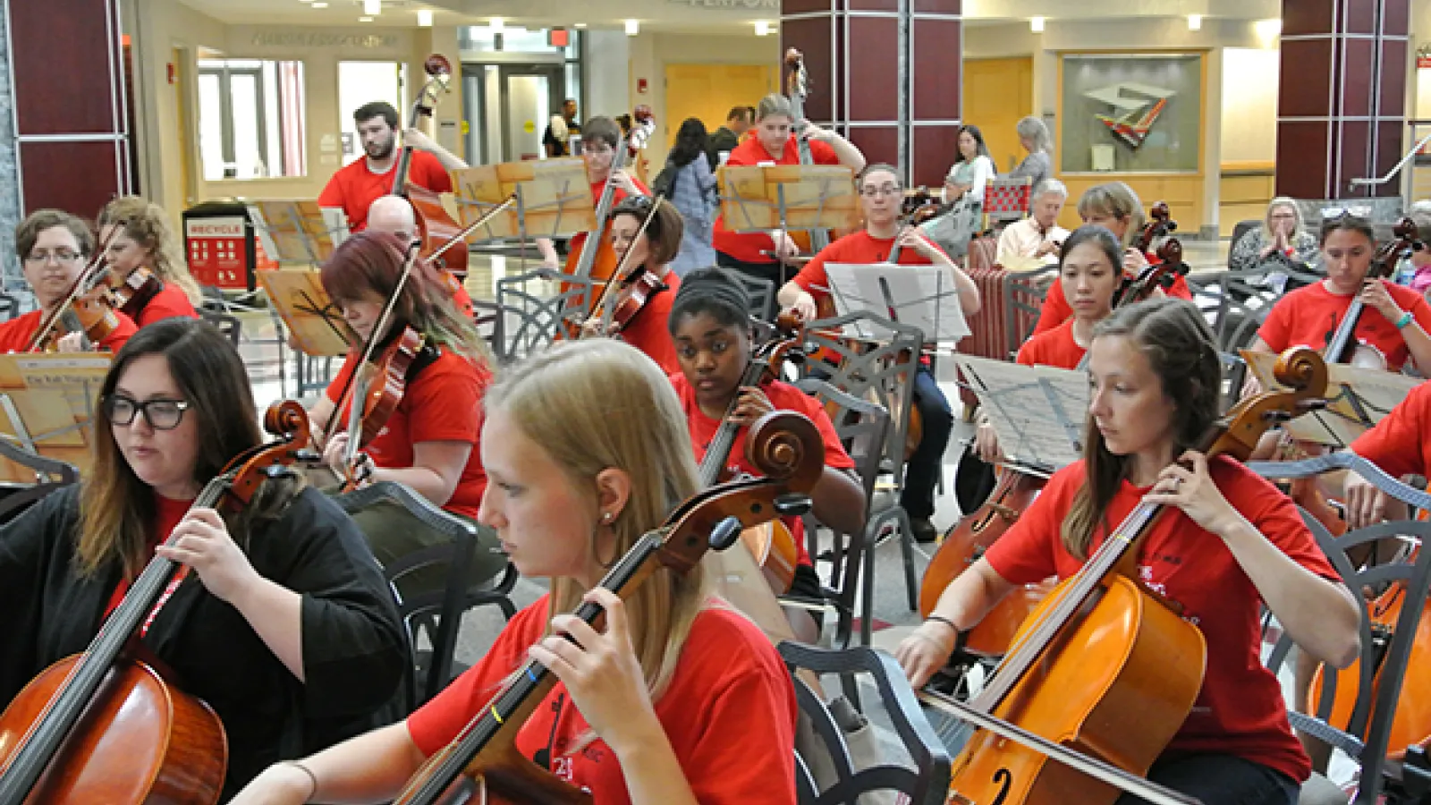 String Teacher Workshop performance at The Ohio Union