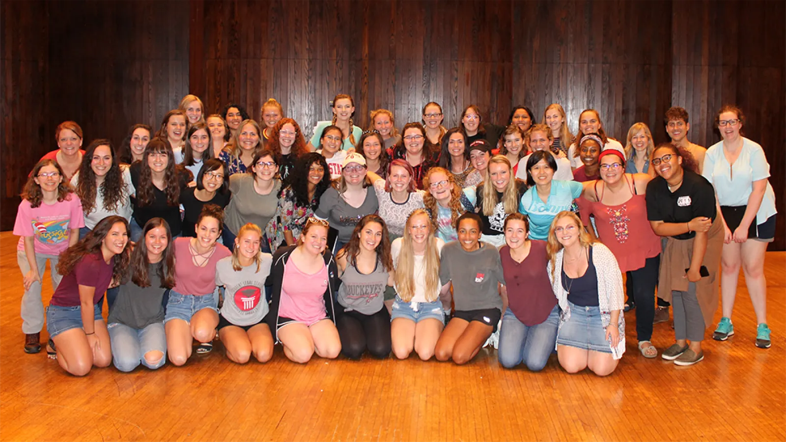 Full ensemble after our Fall Member Retreat